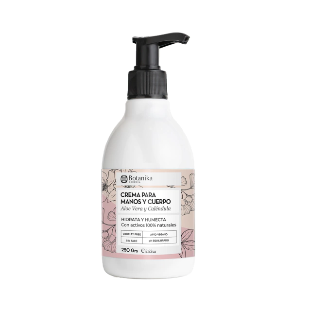 BOTANIKA CREMA PARA MANOS Y CUERPO NUTRI HIDRO HUMECTANTE